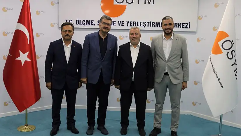 Başkan Apil müjdeyi duyurdu! ÖSYM sınavları 2026'dan itibaren ilçede yapılacak