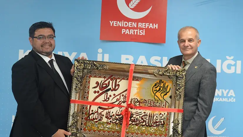 Başkan Erdal'dan, YRP'ye teşekkür ziyareti