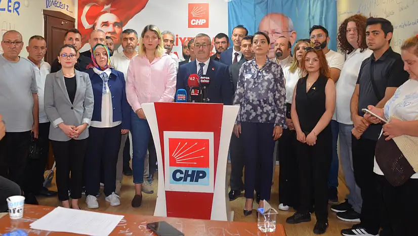 CHP'nin yeni İl başkanından sert tepki: Hiçbir makam CHP'den büyük olamaz. Siyaset, partiye zarar verilerek yapılamaz