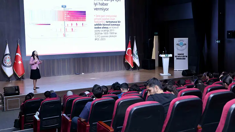 Daha yaşanabilir bir dünya için Karatay'da iklim zirvesi