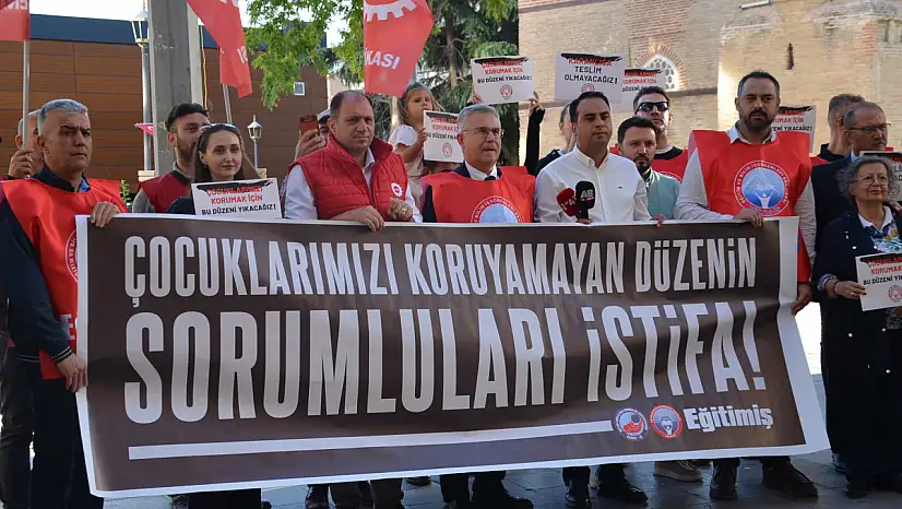 Eğitim-İş Konya'dan okullarda şiddete tepki: 'Güvenli okul, sağlıklı eğitim istiyoruz'