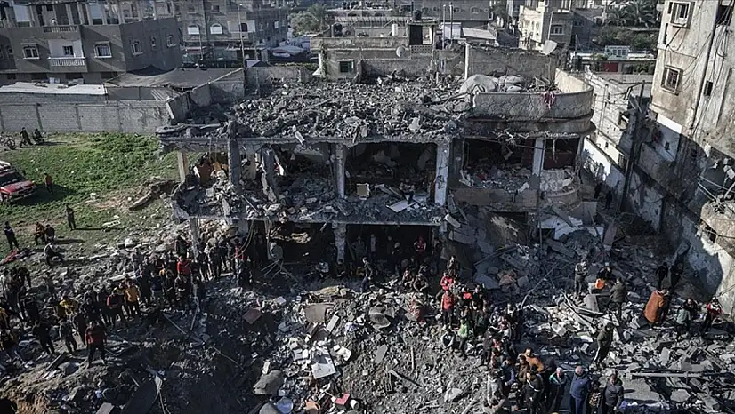 Gazze Şeridi'nin kuzeyine düzenlenen saldırılarda 8 kişi öldürüldü