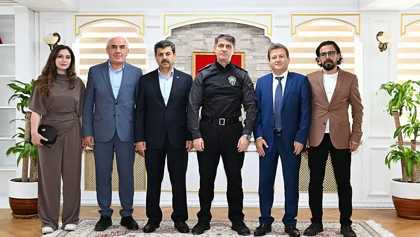 Hâkimiyet Medya'dan Emniyet Müdürü Necmettin Koç'a ziyaret