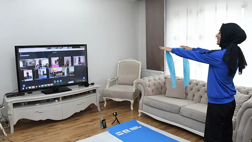 Konya Büyükşehir online spor eğitimlerinde 15'inci dönem kayıtları başlıyor