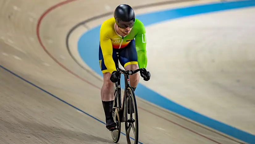 Konya'da Avrupa Pist Bisikleti Şampiyonası'nda üçüncü günün sabah seansı tamamlandı