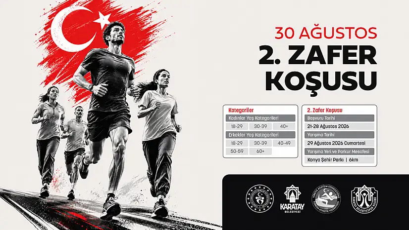 Konya'da büyük heyecan başlıyor: 6 kilometrelik parkurda zafer için koşacaklar!