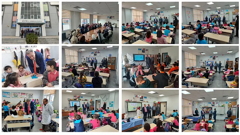 Konya'da eğitimin nabzı tutuluyor: Müdür Yiğit sahada
