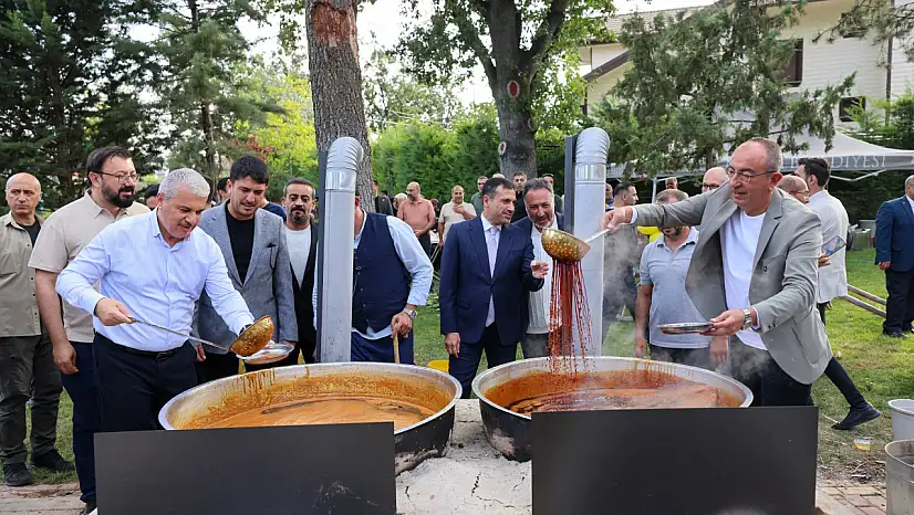 Konya'da geleneksel buluşma! Meram Bağı'nda kazanlar kaynadı