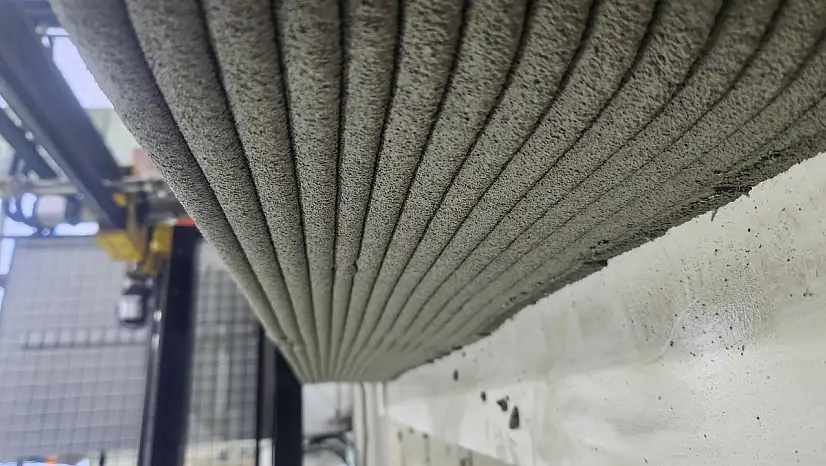 Konya'da inşaat atıklarına bilimsel çözüm: 3B robotik beton üretimi başladı