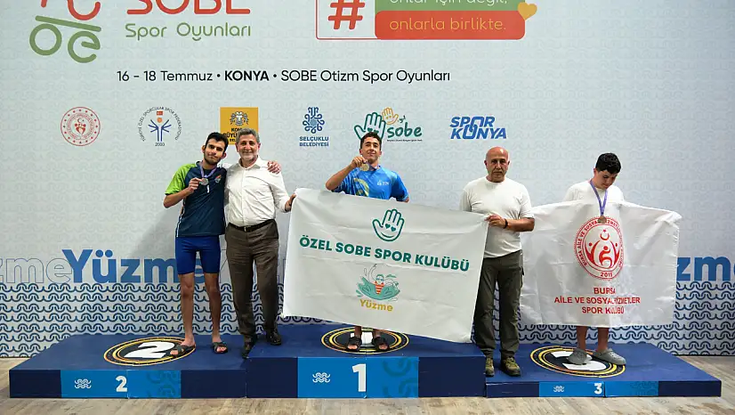 Konya'da madalya yağmuru! SOBE'den milli takıma uzanan büyük başarı