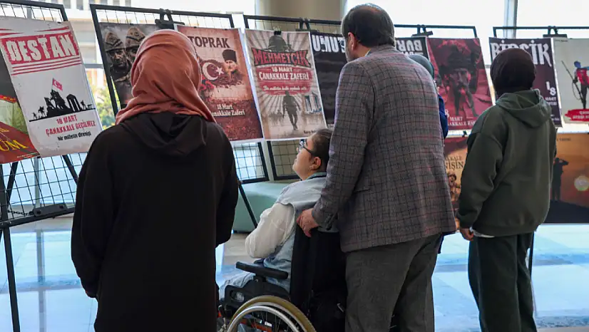 Konya'da öğrenciler, Çanakkale Zaferi'ni sanatla anlattı