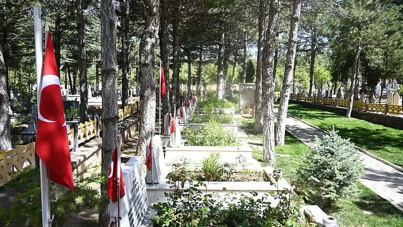 Konya'da şehitlerin hatırasına yakışan çalışma