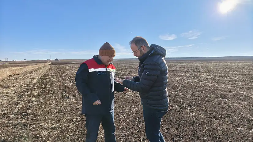 Konya'da tarlalar mercek altında: Üreticiye sahada teknik destek