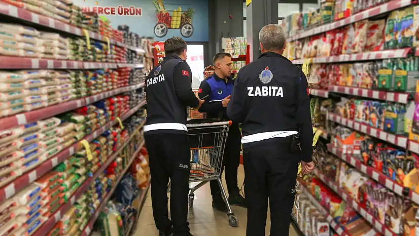 Konya'da zabıta ekipleri sahada: Fiyat ve son kullanma tarihleri mercek altında