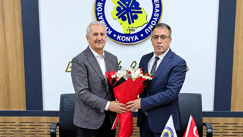 Konya Gençlik ve Spor İl Müdürü Çintimar'dan Amatör Spor Federasyonu'na ziyaret