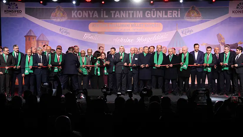 Konya'nın değerleri İstanbul'da vitrine çıktı