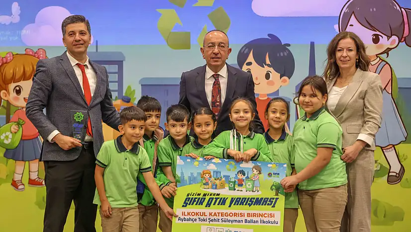 Konya'nın minik geri dönüşüm kahramanları ödüller için yarışacak