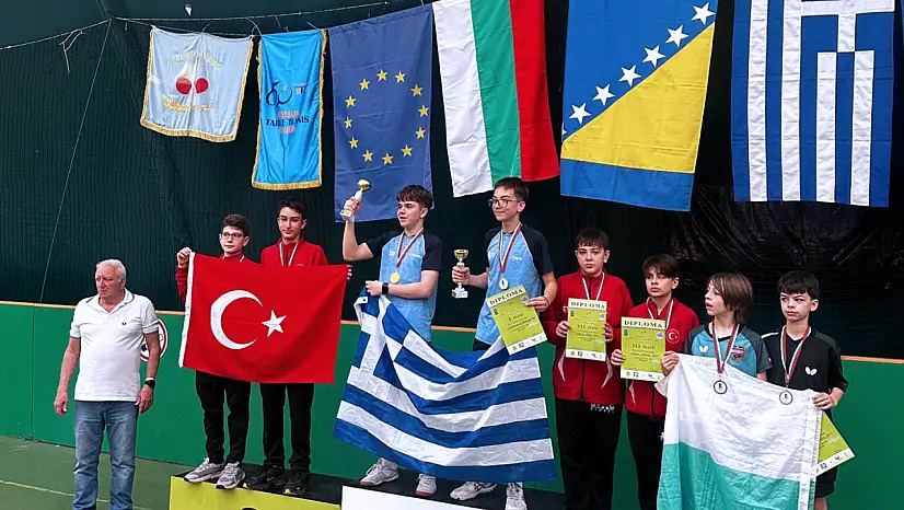 Konya'nın yıldızı Balkanlar'da parladı! U-13'te çifte başarı