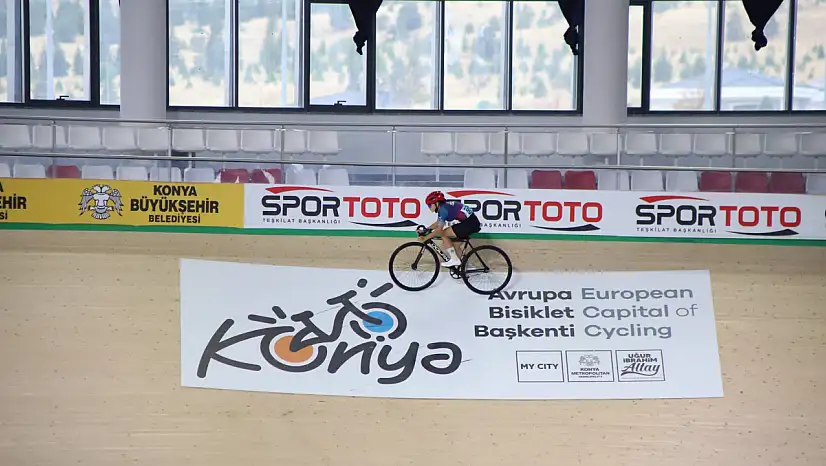Konya Velodromu genç pedalları ağırlıyor