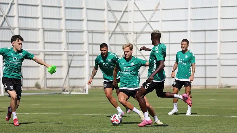 Konyaspor, Başakşehir maçı hazırlıklarına devam etti