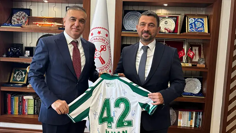 Konyaspor'dan Bakan Yardımcısı Hatipoğlu'na ziyaret