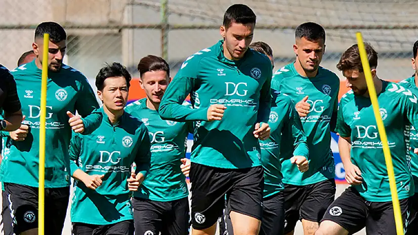 Konyaspor, Galatasaray maçı hazırlıklarını tamamladı