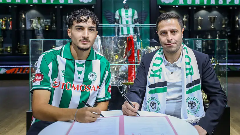Konyaspor, genç yetenek ile 3 yıllık sözleşme imzaladı