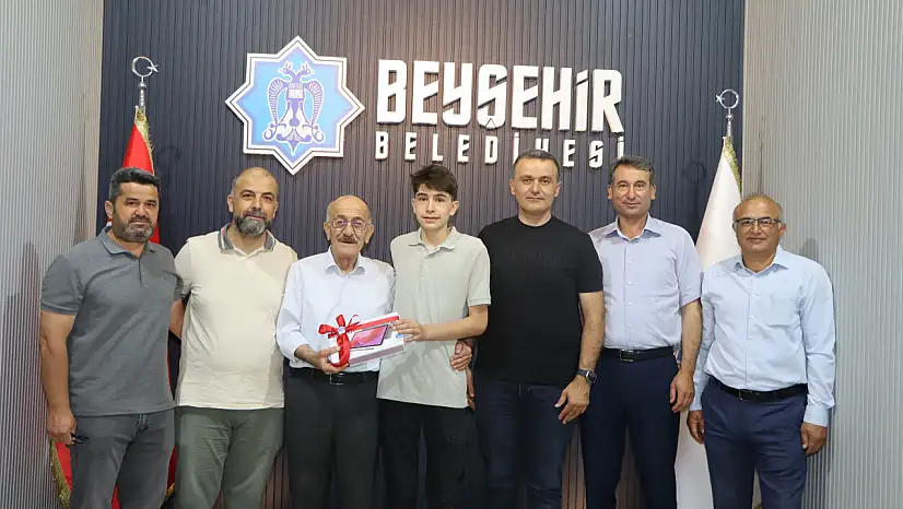 LGS Türkiye Birincisinden Başkan Adil Bayındır'a ziyaret