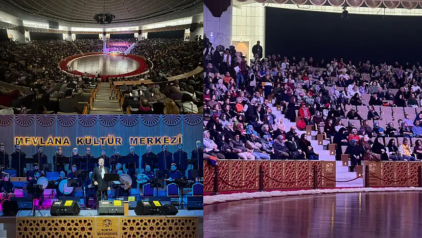 Mevlana'yı anma törenlerinde ilk gün: İşte objektiflere yansıyanlar