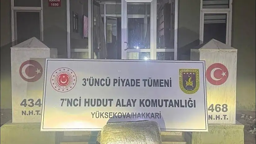 MSB duyurdu: Hudut hattında 5 kilo 842 gram uyuşturucu ele geçirildi