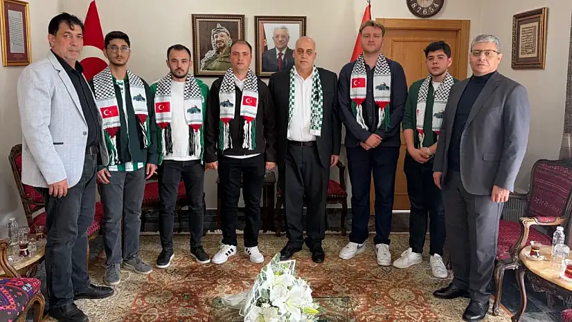 Nalçacılılar'dan Filistin'e Ankara'da destek