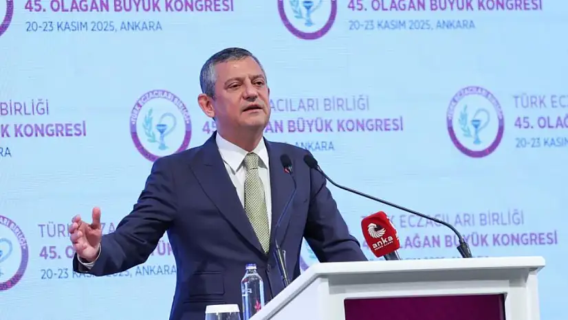 Özgür Özel: 'Adil vergi sistemiyle beslenen bir Türkiye için ilerliyoruz'