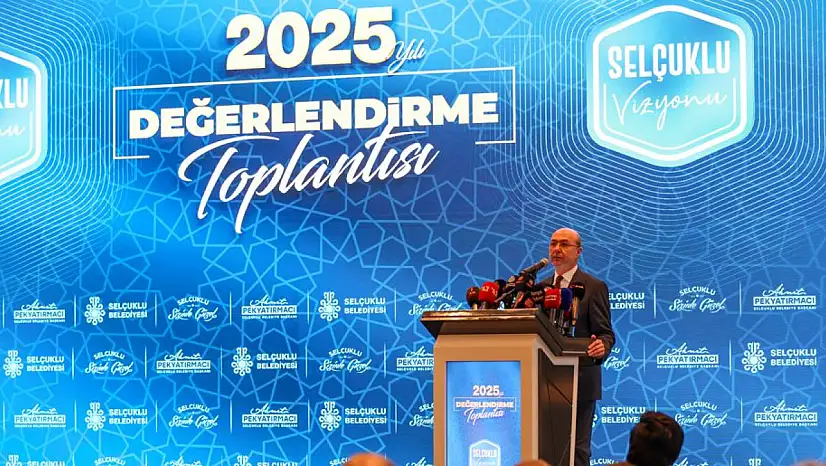 Selçuklu'da 2025 Tablosu! Başkan anlattı, rakamlar konuştu…