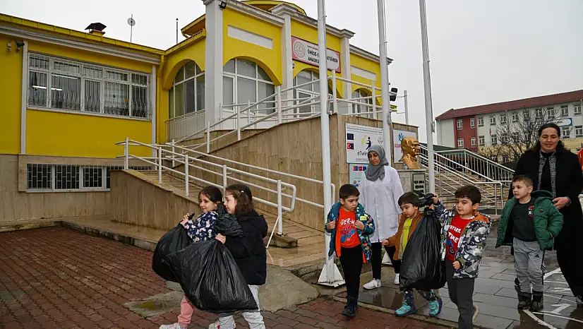 Selçuklu'da okullar yarışıyor, doğa kazanıyor