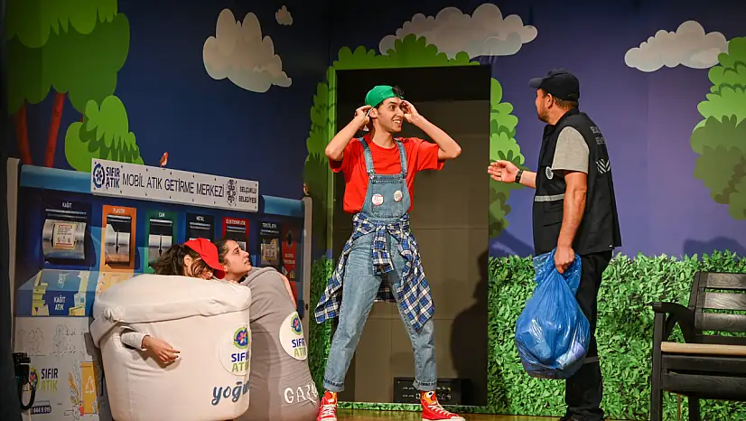 Selçuklu'dan 30 bin öğrenciye 'Sıfır Atık' tiyatrosu