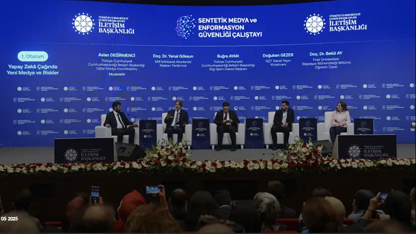 'Sentetik Medya ve Enformasyon Güvenliği Çalıştayı'nın 1. oturumu yapıldı
