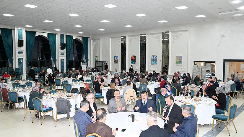 Seydişehir'de şehit aileleri ve gaziler onuruna iftar sofrası kuruldu