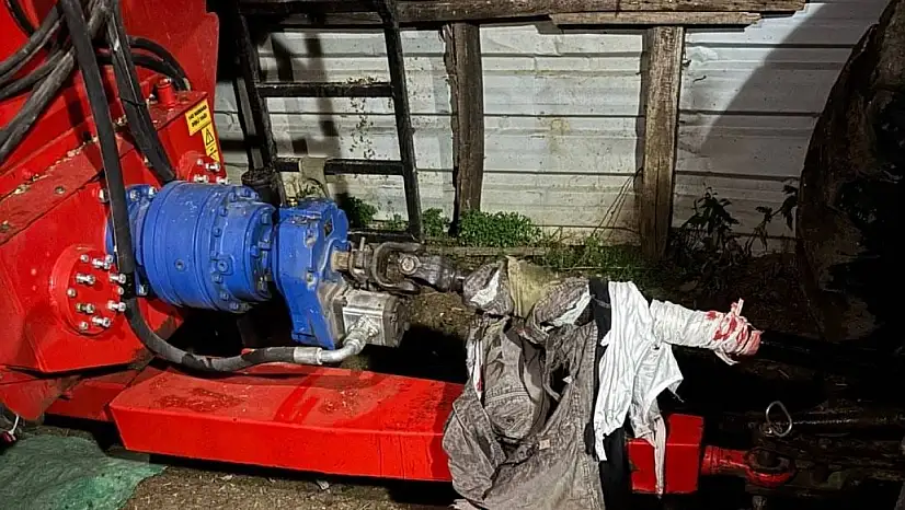 Silaj makinesi küçük Miraç'ı hayattan kopardı