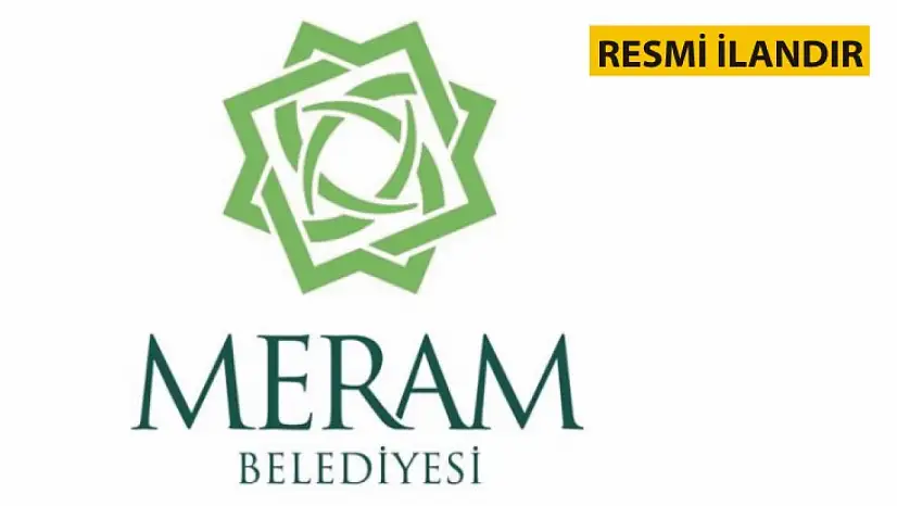 T.C. KONYA İLİ MERAM BELEDİYESİNDEN SATIŞ İLANI