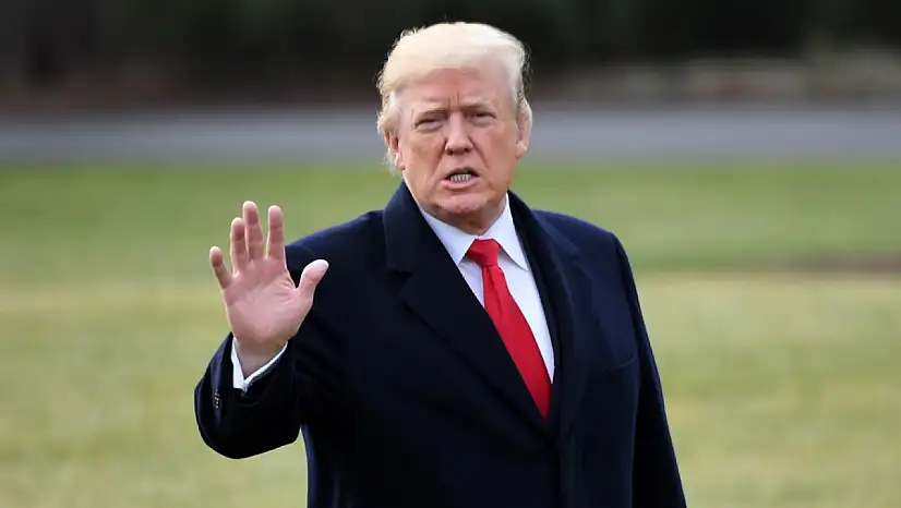 Trump: İşi bitirene kadar ayrılmayacağız