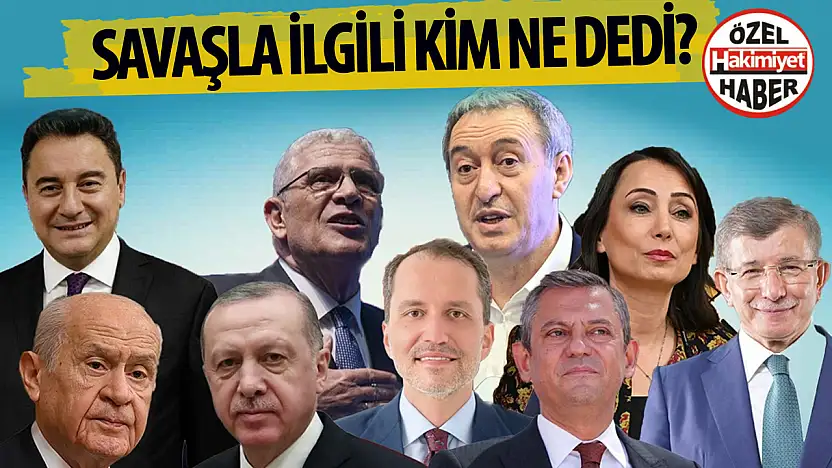 İsrail-İran Gerilimine Türkiye'den Sert Tepkiler: Siyasi Partiler Ortak Tavırda Buluştu