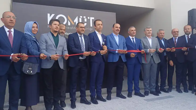 KOMÜT'in yeni binasında görkemli açılış