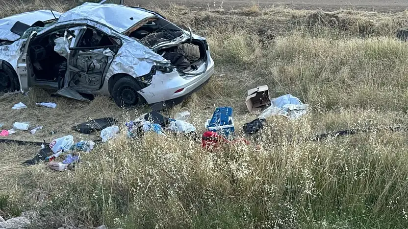 Konya'da feci kaza: Aynı aileden 3 kişi hayatını kaybetti!