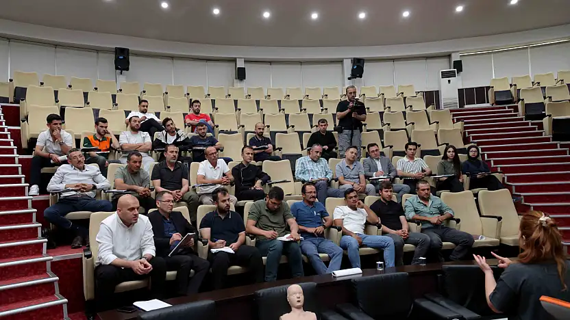 Konya'da hayat kurtaran eğitim!