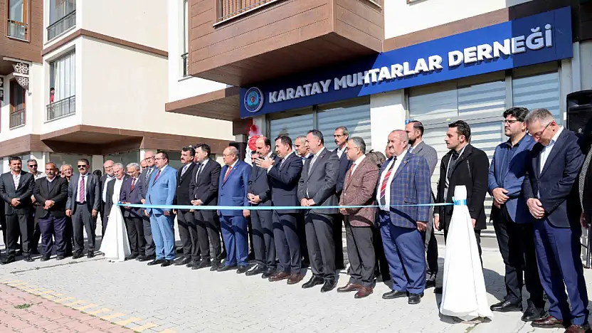 Konya'da muhtarların yeni adresi orası olacak!
