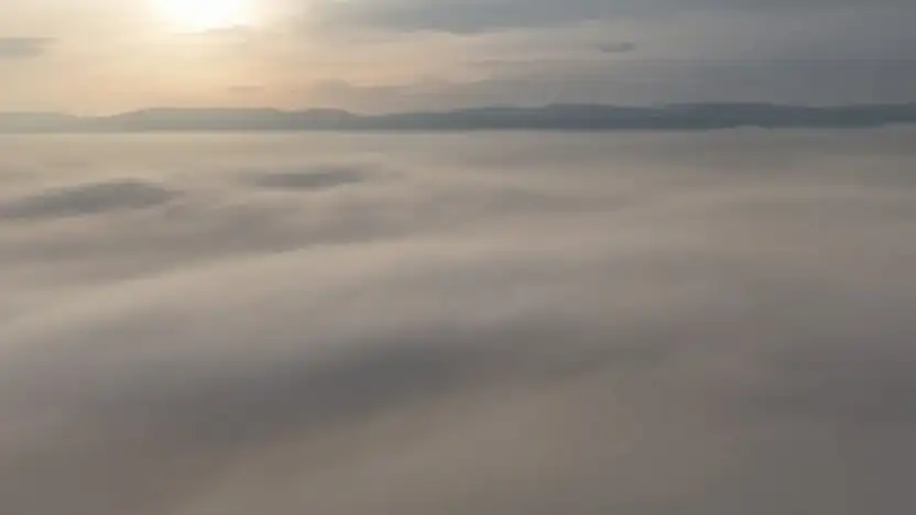 Konya'daki o ilçe manzarasıyla  büyüledi!