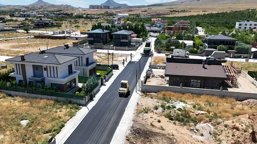 Konya'daki o mahalleye  1050 ton asfalt serilecek
