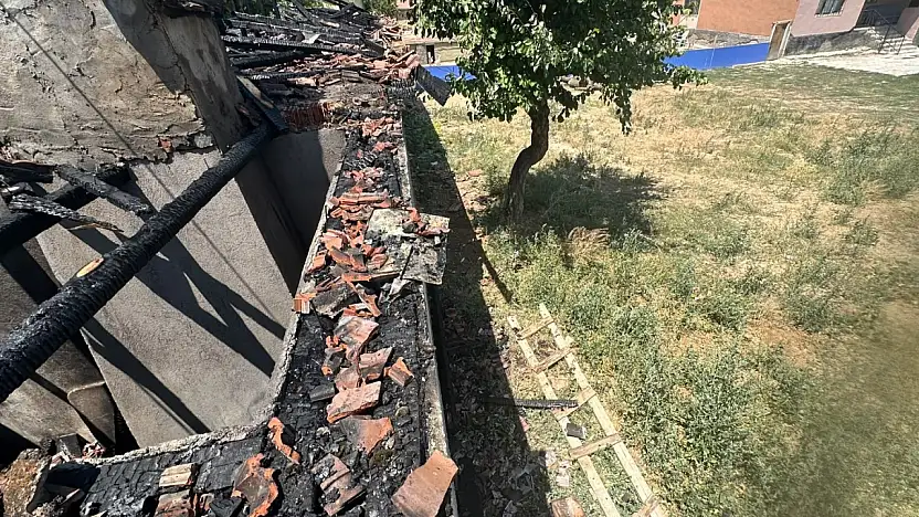Konya'nın o ilçesinde alevler gökyüzünü sardı!