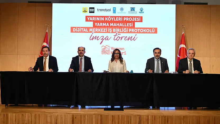 Köy yaşamı bu proje ile desteklenecek