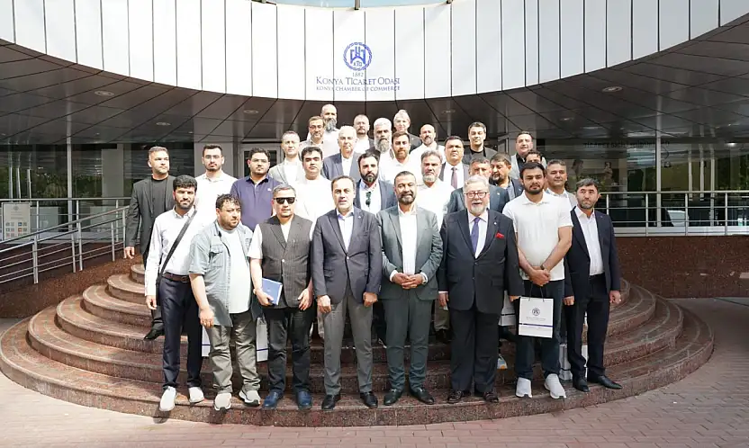 50 Konyalı firma Afgan heyetiyle B2B masasında buluştu
